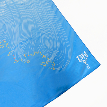 Wild Atlantic Map - Beach Towel