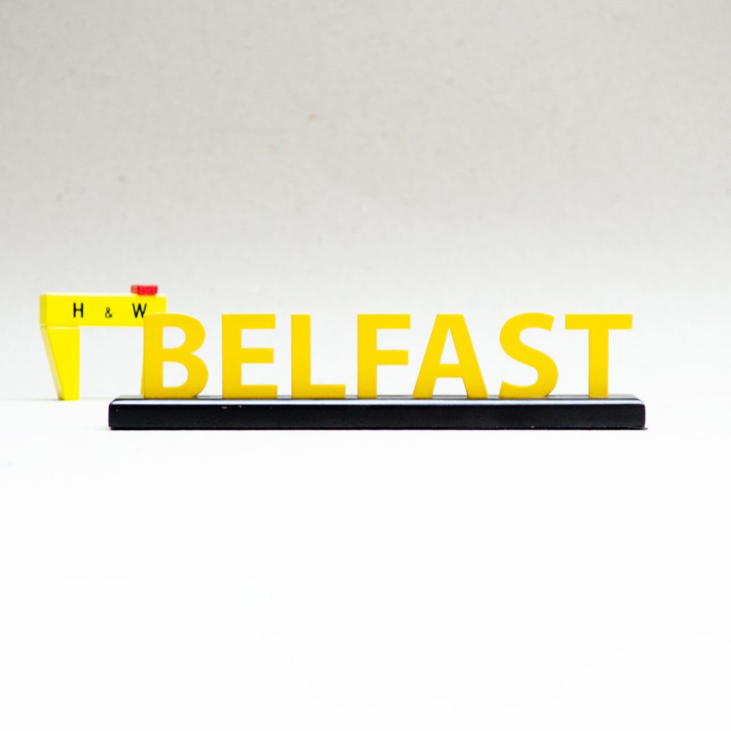 Belfast Metal Sign