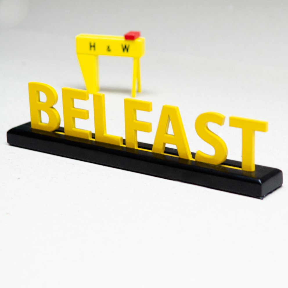 Belfast Metal Sign