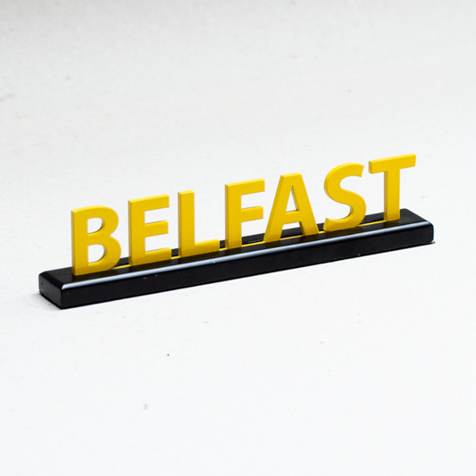 Belfast Metal Sign