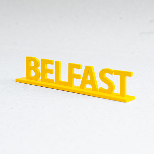 Belfast Sign Belfast Metal Sign