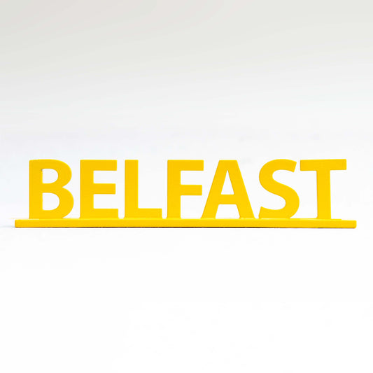 Belfast Metal Sign