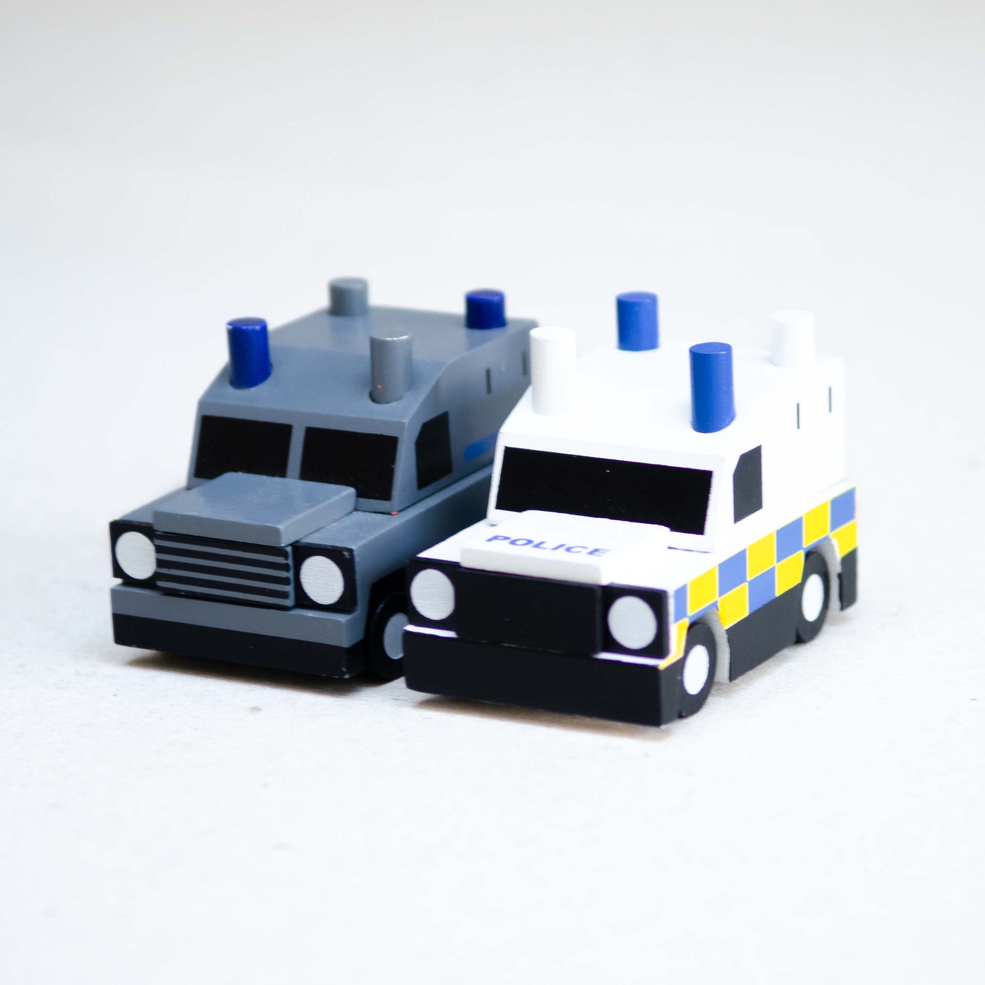 The Grey Police Van