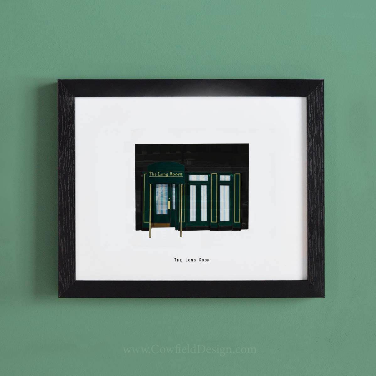 The Long Room - NYC Illustrated Pubs of New York
