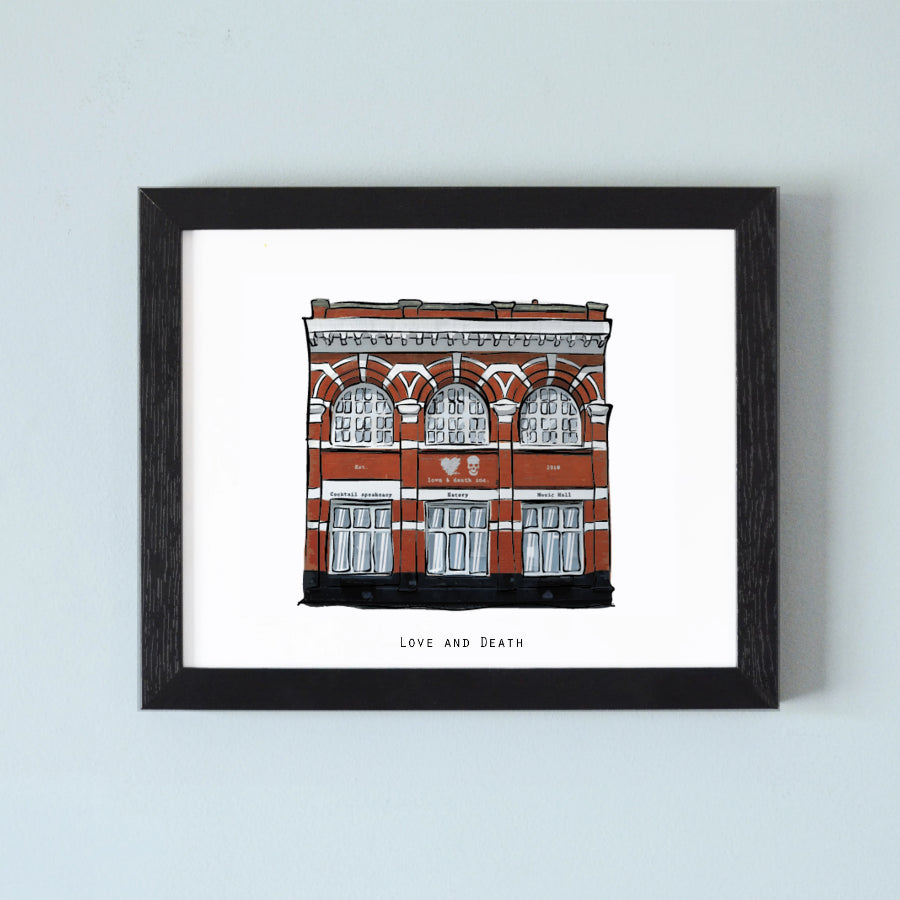 Love and Death Illustrated Pubs of Belfast
