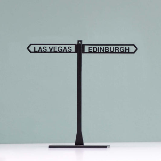 Sign Post + 2 Signs Signs