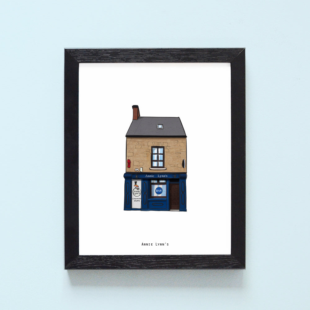 Annie Lynn's Illustrated Pubs of Donegal