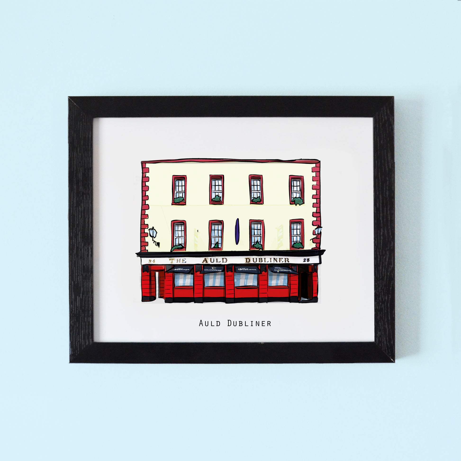 The Auld Dubliner Illustrated pubs of Dublin