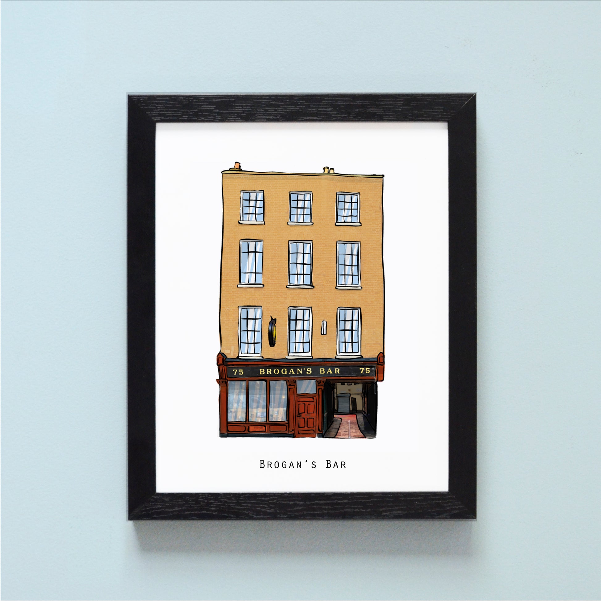 Brogans bar Illustrated pubs of Dublin