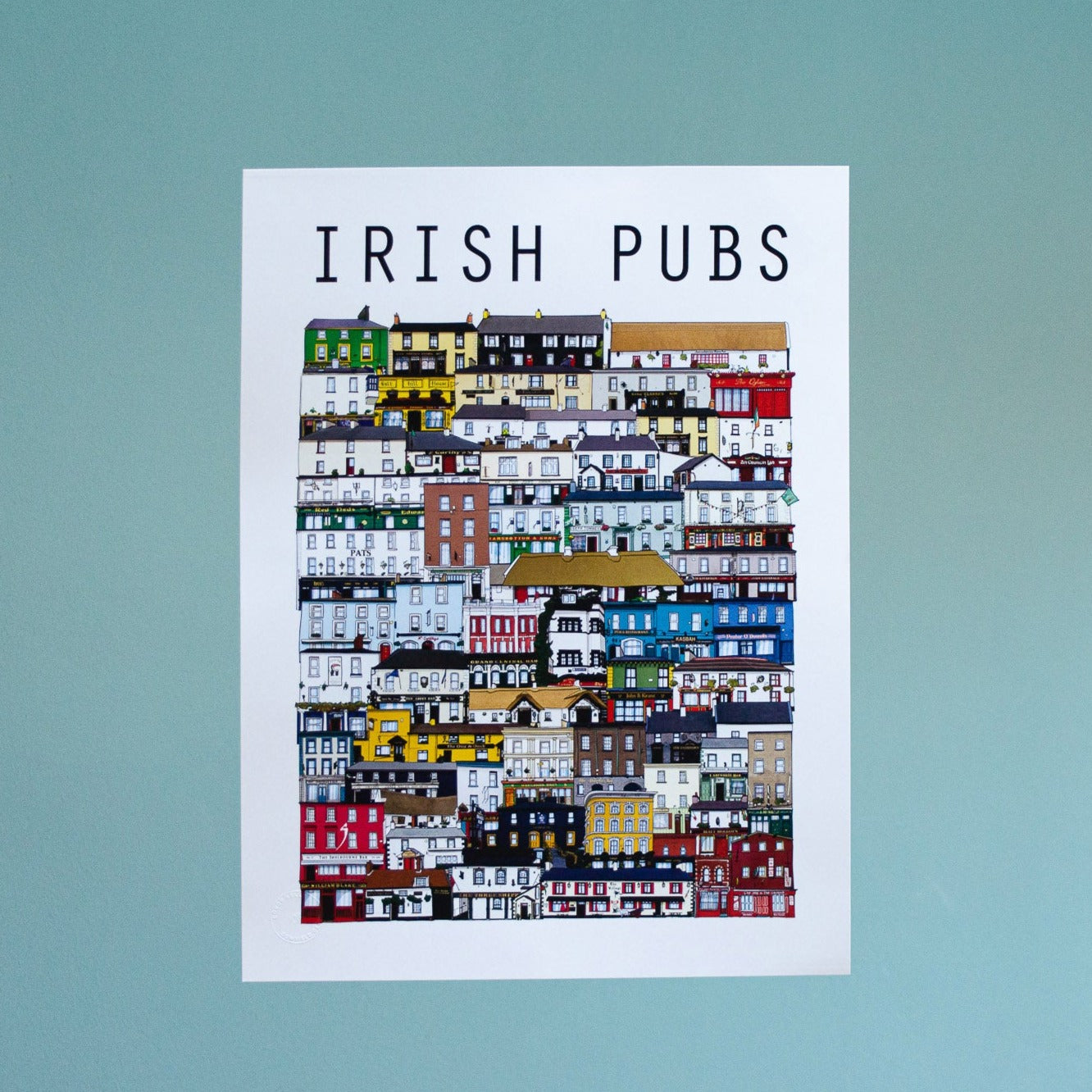Irish Pubs Illustration