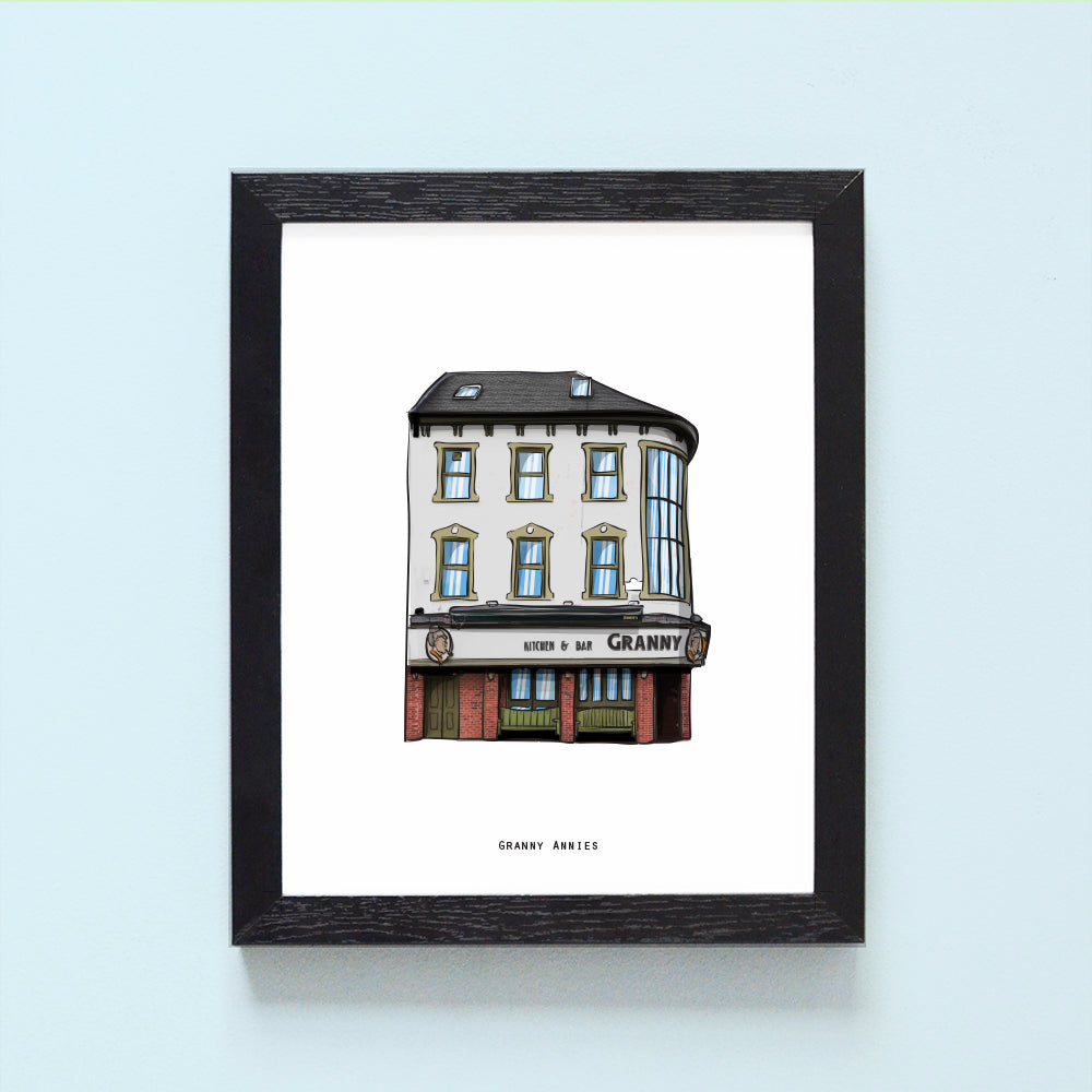 Granny Annies Illustrated Pubs of Derry