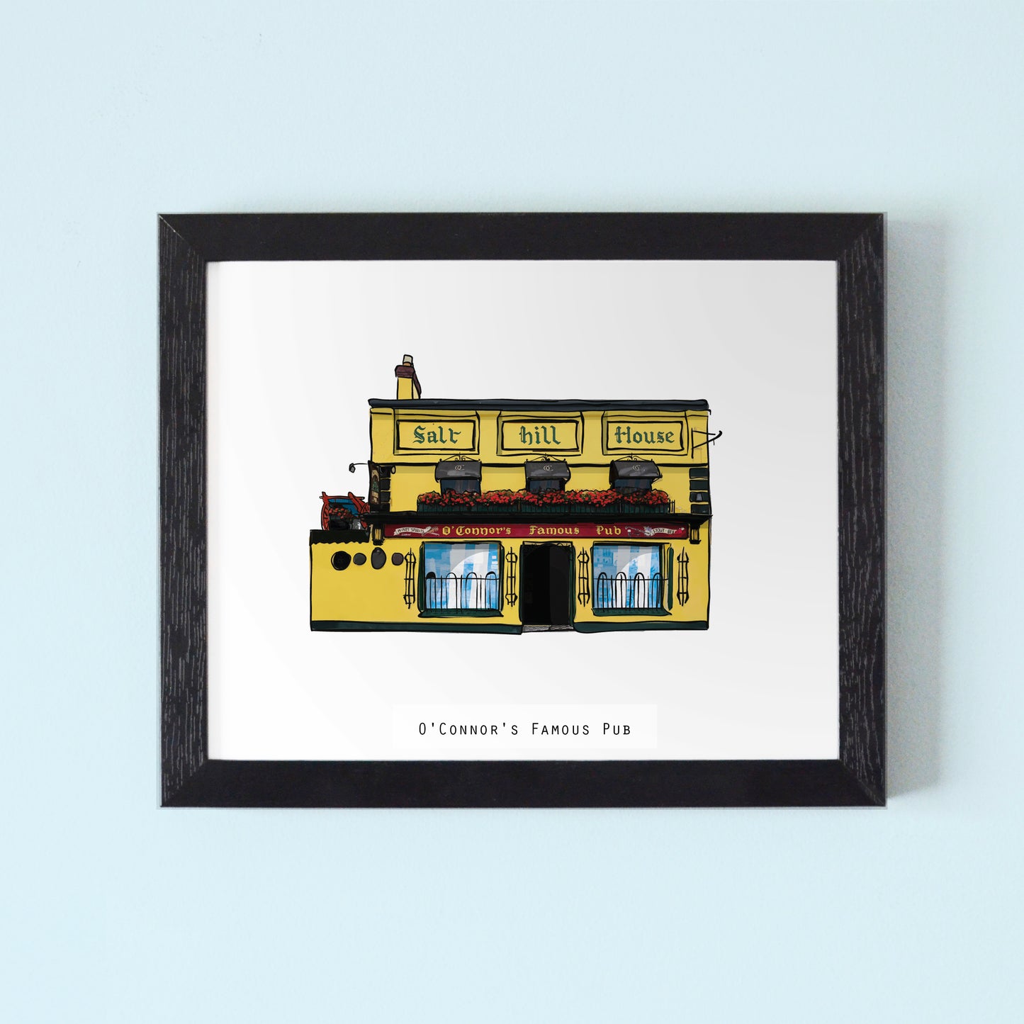 O Connor's Famous Pub Illustrated Pubs of Galway