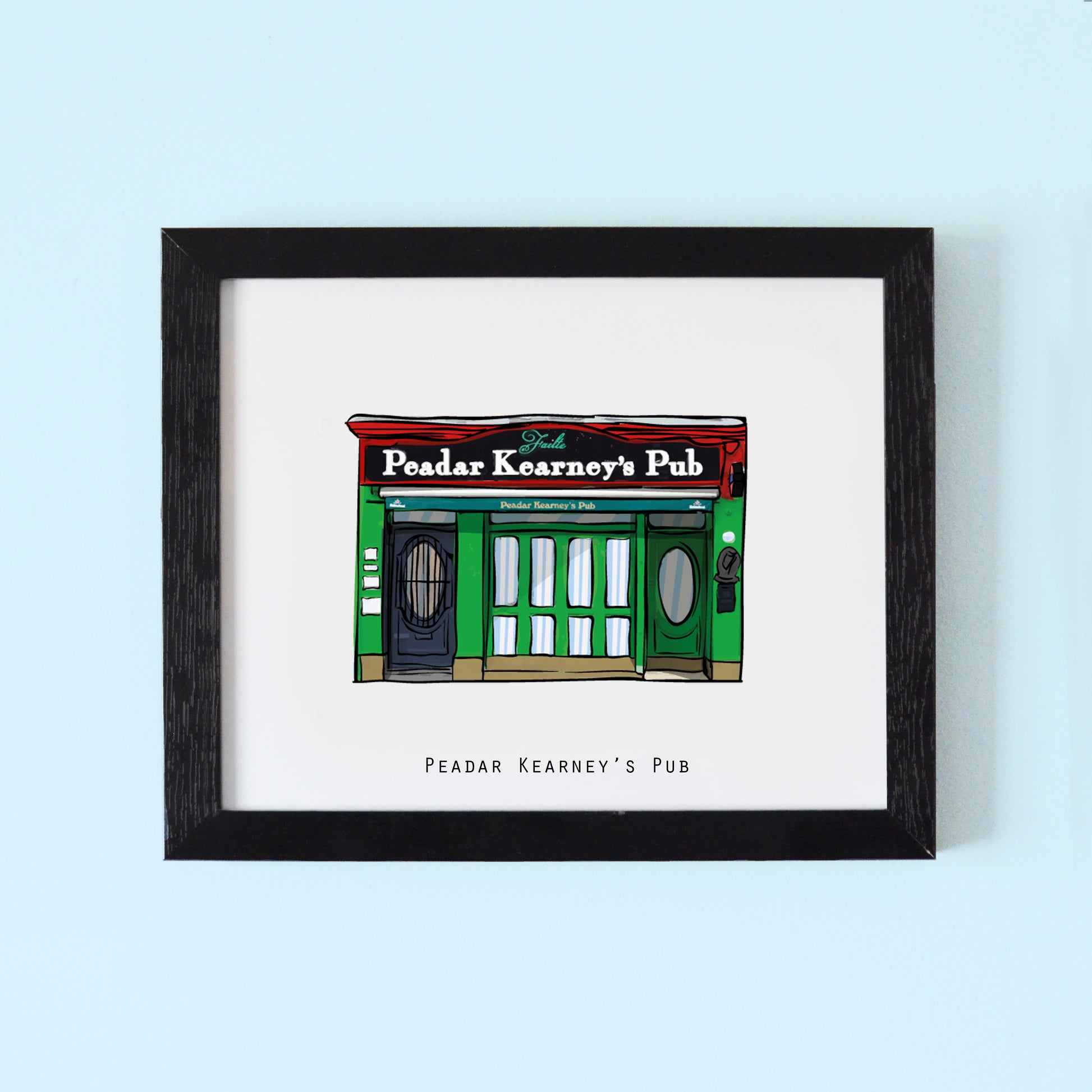 Peadar Kearneys pub Illustrated pubs of Dublin