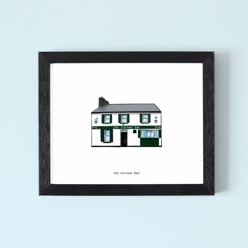 The Cottage Bar Illustrated Pubs of Donegal