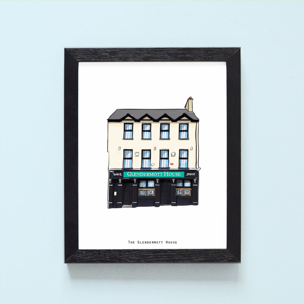 The Glendermott House Illustrated Pubs of Derry
