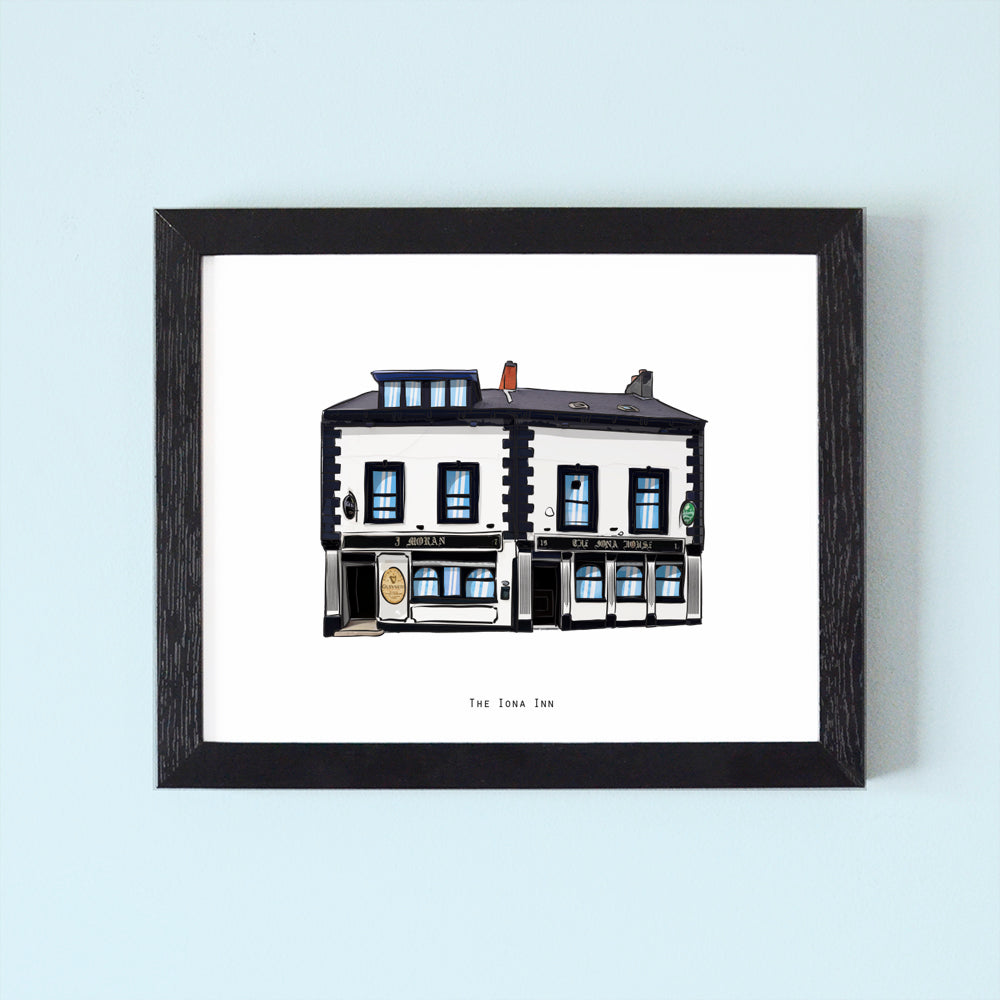 The Iona Inn Illustrated Pubs of Derry