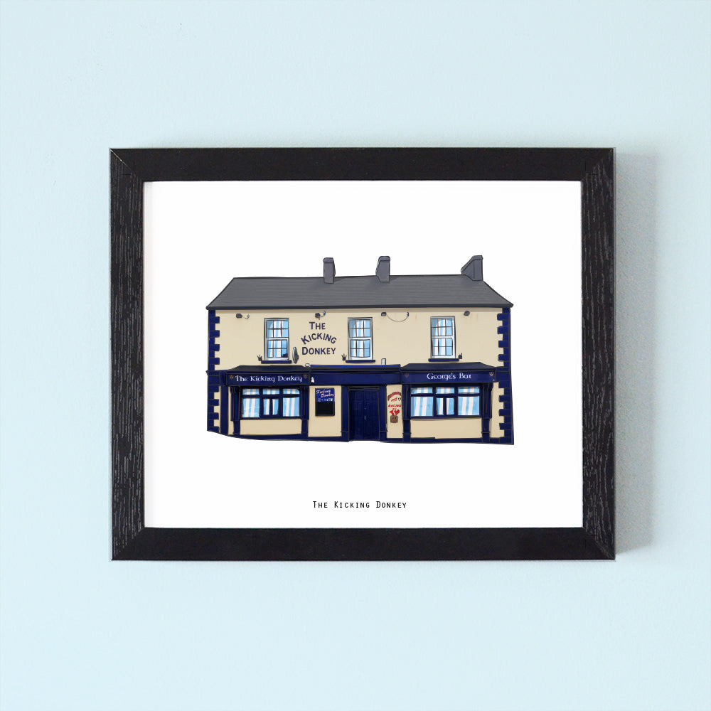 The Kicking Donkey Illustrated Pubs of Donegal