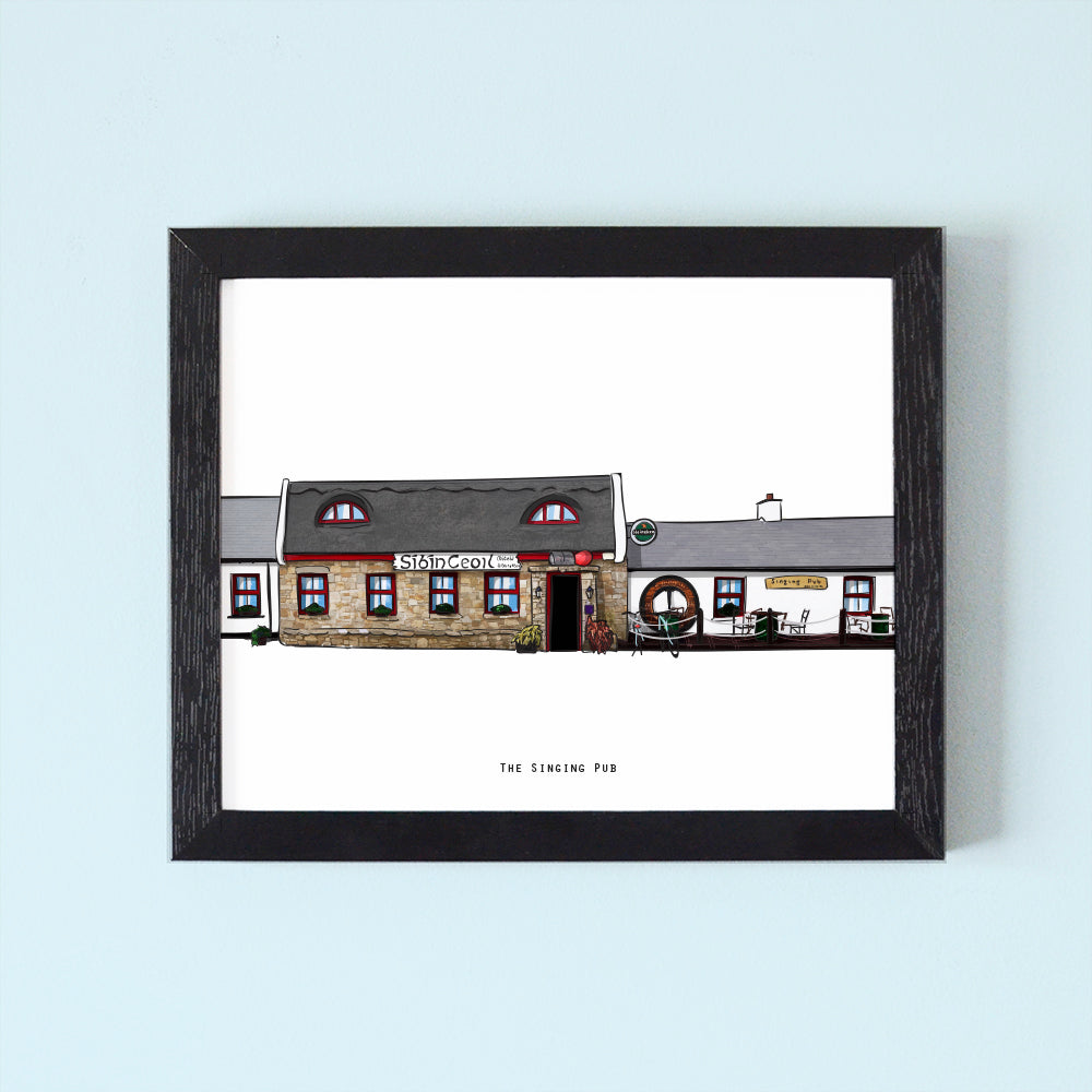 The Singing Pub Illustrated Pubs of Donegal