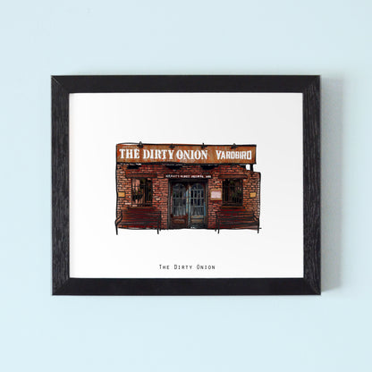 The Dirty Onion Illustrated Pubs of Belfast