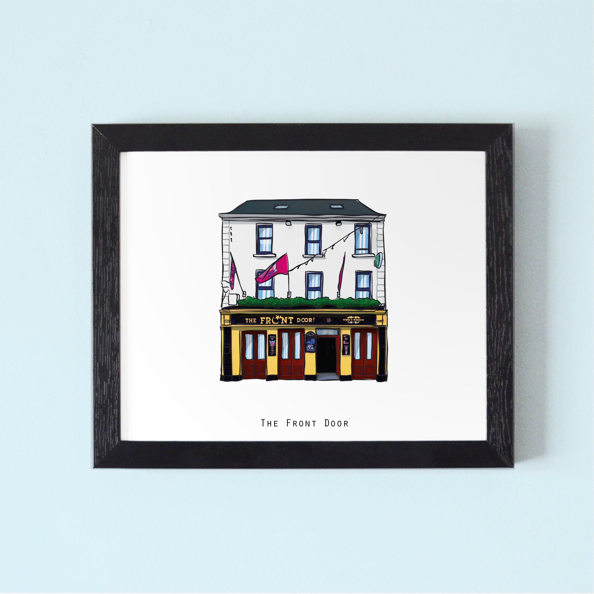The Front Door Illustrated Pubs of Galway
