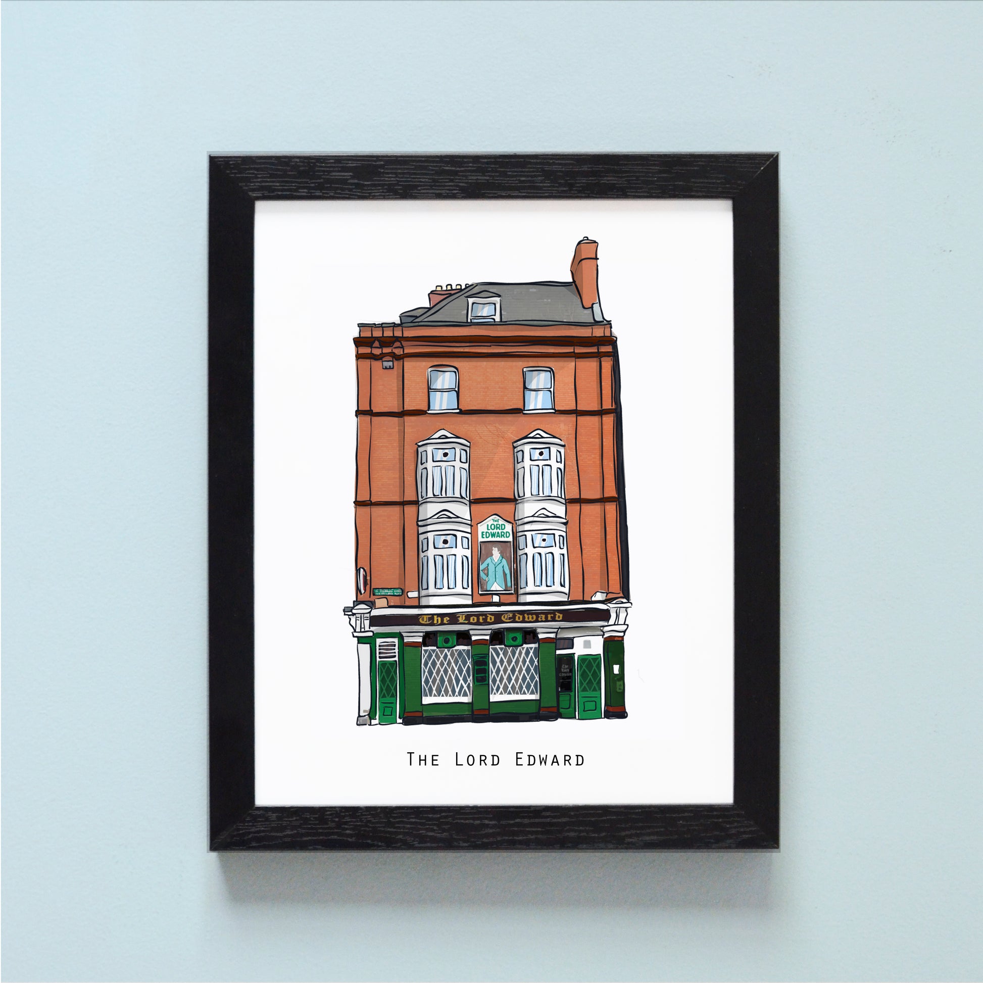 The Lord Edward Bar And Lounge Illustrated pubs of Dublin