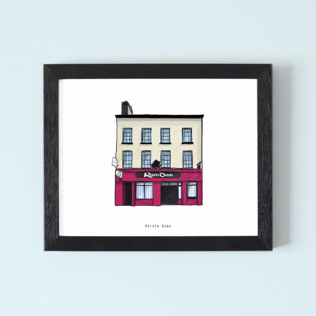 Róisín Dubh Illustrated Pubs of Galway